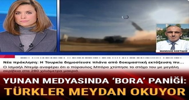 Yunan medyasında 'Bora' paniği