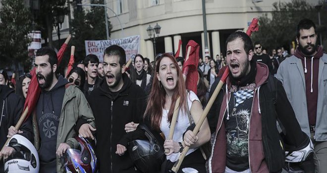 Yunanistan’da grev