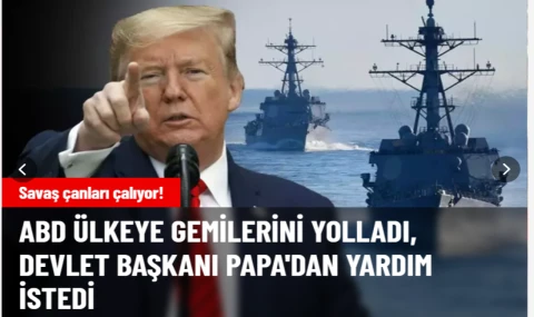 ABD savaş gemilerini gönderdi