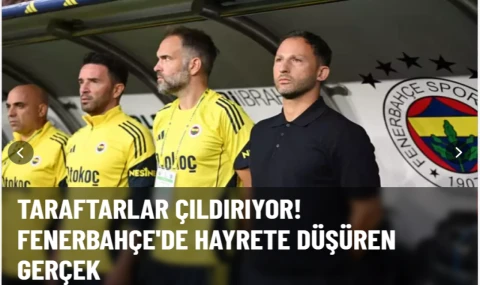 Fenerbahçe'de hayrete düşüren gerçek
