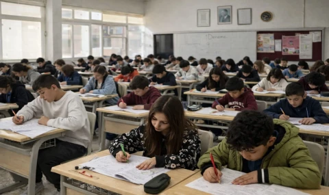 Mavi Ufuklar Dershanesi 4. Deneme Sınavını Gerçekleştirdi
