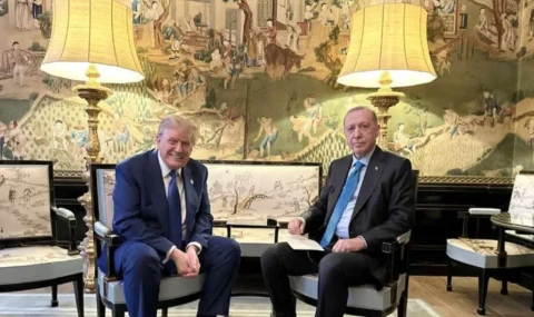 Türkiye Cumhurbaşkanı Erdoğan, ABD Başkanı Trump ile görüştü