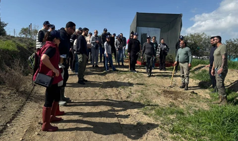 İMO Ormanı büyüyor: 400 fidan daha toprakla buluşturuldu