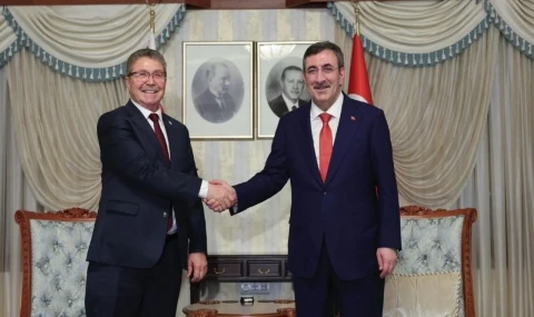 Ünal Üstel, Cevdet Yılmaz ile görüştü: Mali ve Ekonomik İşbirliği Protokolü ele alındı