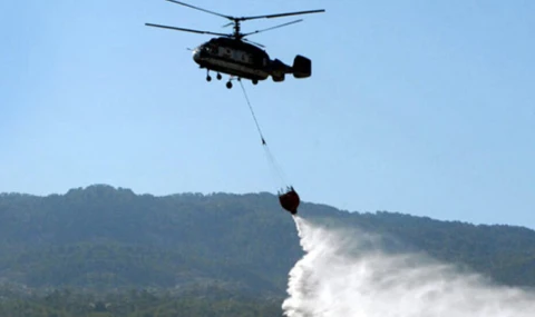 Güney Kıbrıs yangınlarla mücadele için 14 hava aracına sahip