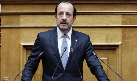 Nikos Hristodulidis, Yunan Meclisi'nde: İki devlet çözümünü asla kabul etmeyeceğiz