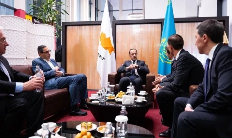 Hristodulidis resmi temaslar için Kazakistan’da: Astana'da Güney Kıbrıs'ın büyükelçiliği açılacak