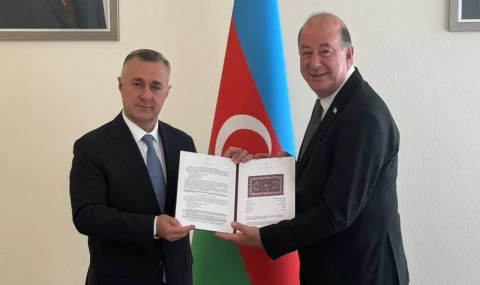 Dinçyürek, Azerbaycan’da temaslarda bulunuyor: İlişkilerin her alanda devam etmesi temennisinde bulunuldu