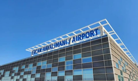 Ercan Havalimanı'nda yolcu sayısı geçen yılın aynı dönemine göre yüzde 8,24 arttı