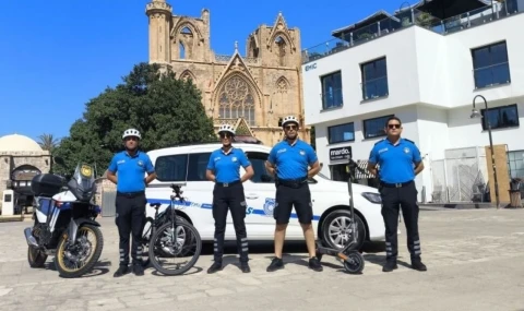 Turizm polisi uygulaması Gazimağusa'da da başladı