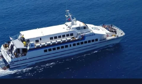 Güney Kıbrıs-Yunanistan feribot bağlantısı başarısız oldu
