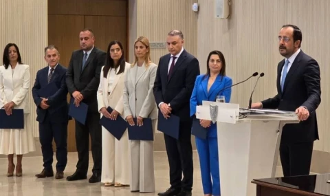 Güney Kıbrıs’ta yeni kabine göreve başladı
