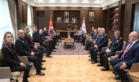 Ünal Üstel, Ali Fidan'ı kabul etti: Güvenlik iş birliği ve kurumlar arası koordinasyon ele alındı