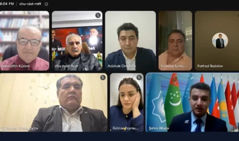 Türk dünyasının birlik ve dayanışması çevrim içi seminerde ele alındı